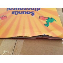 Šaunūs dinozaurai. Lipdukų knyga