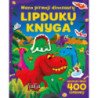 Mano pirmoji dinozaurų lipdukų knyga