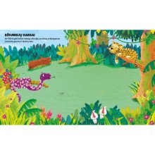 Mano pirmoji dinozaurų lipdukų knyga