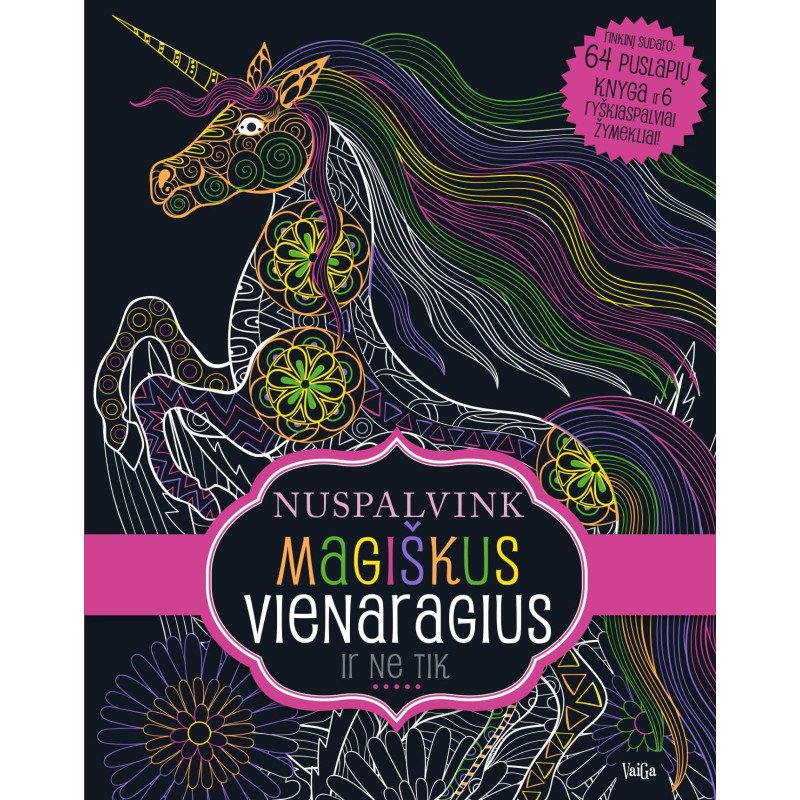 Nuspalvink magiškus vienaragius ir ne tik
