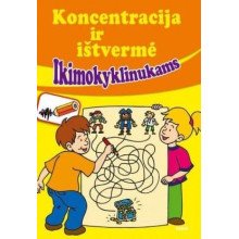 Koncentracija ir ištvermė. Ikimokyklinukams