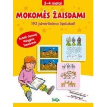 Mokomės žaisdami. 3-4 metai