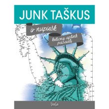 Junk taškus ir nupiešk kelionę aplink pasaulį
