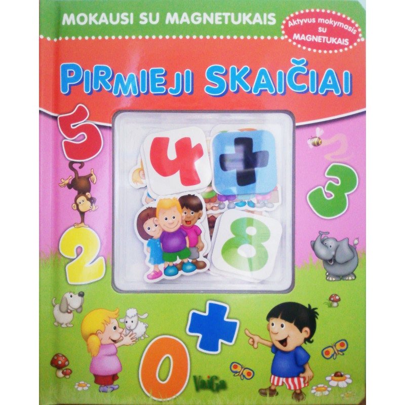 Pirmieji skaičiai. Mokausi su magnetukais