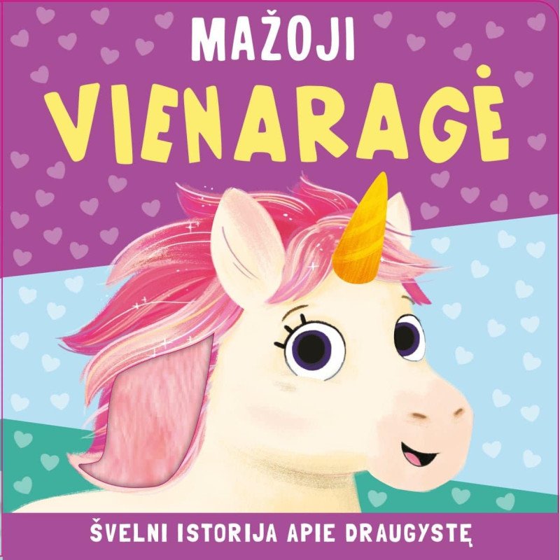 Švelni istorija apie draugystę.  Mažoji vienaragė