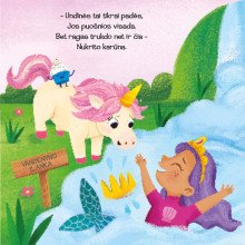 Švelni istorija apie draugystę.  Mažoji vienaragė