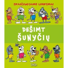 Dešimt šunyčių. Skaičiuojame linksmai