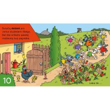 Dešimt šunyčių. Skaičiuojame linksmai