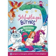 Stebuklingos būtybės. Spalvinimo knyga