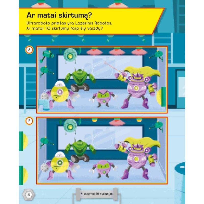 Ultrarobotas. Superherojus