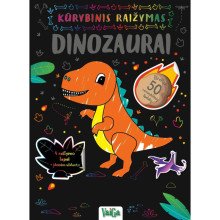 Dinozaurai. Kūrybinis raižymas