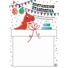 Dinozaurai. Kūrybinis raižymas