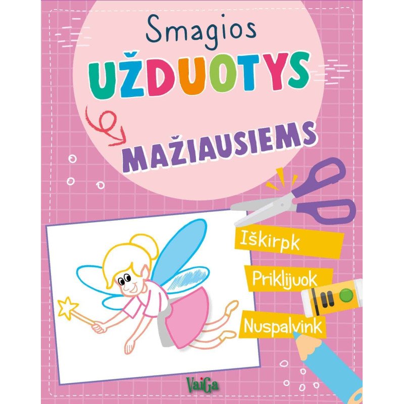 Fėja: smagios užduotys mažiausiems