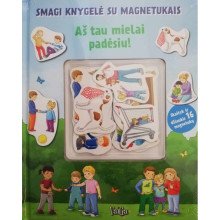 Aš tau mielai padėsiu! Smagi knygelė su magnetukais
