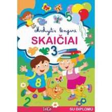 Mokytis lengva. Skaičiai + Priešingybės +  Formos ir spalvos. Trijų knygelių komplektas