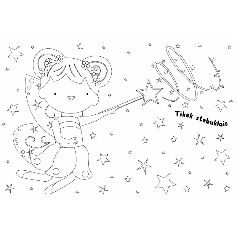 Stebuklų pasaulis. Blizgūs piešiniai