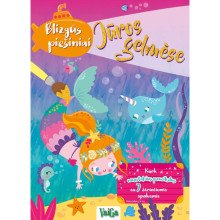 Jūros gelmėse. Blizgūs piešiniai