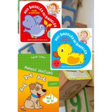 Nuo širdelės iki širdelės: Ančiukas + Paukščiukas, + Mokausi skaičiuoti nuo 1 iki 30. Trijų knygelių komplektas