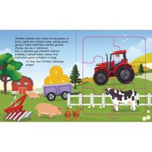 Transporto priemonės. Su 5 dėlionėmis