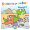 Spalvinimas su vandeniu. Dinozaurai