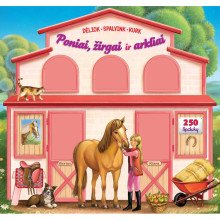 Princesių pilyje+Poniai, žirgai ir arkliai. Dviejų knygų komplektas