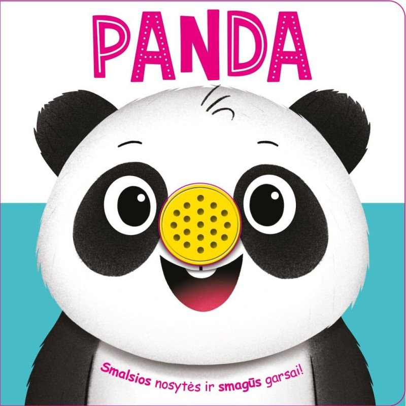 Panda. Smalsios nosytės ir smagūs garsai!