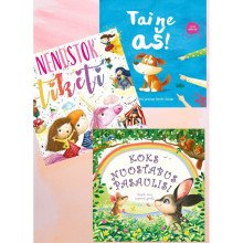 Koks nuostabus pasaulis+Nenustok tikėti+Tai ne aš. Trijų knygų komplektas