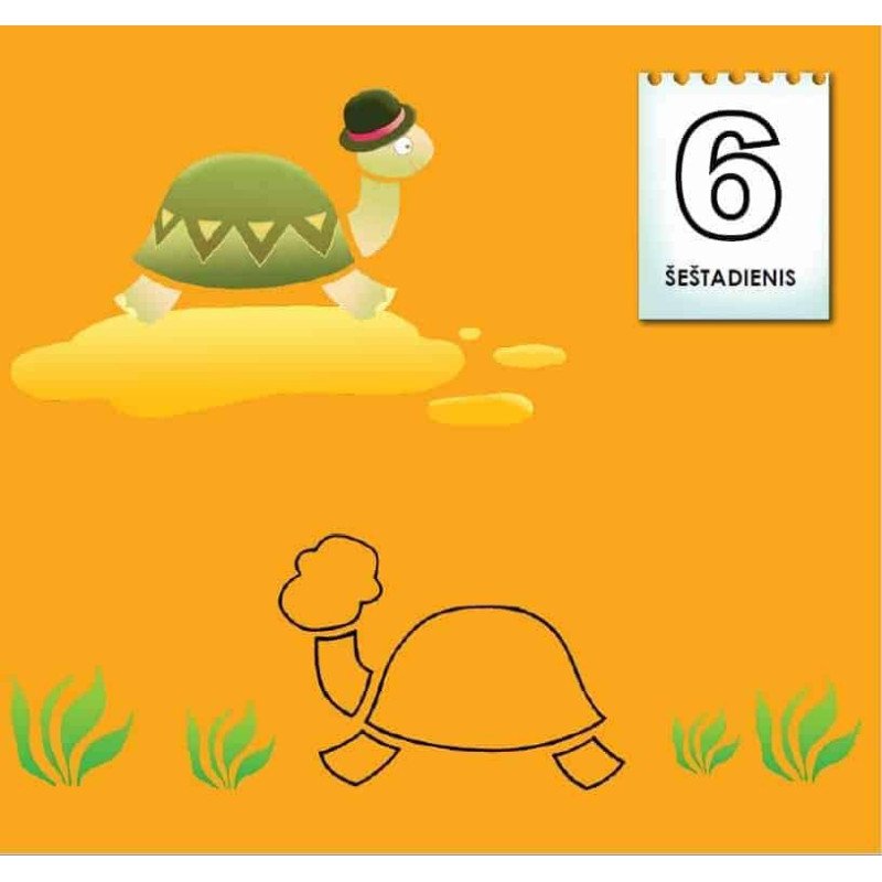 Kaip ežiukas į svečius keliavo