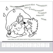 Kaip ežiukas į svečius keliavo