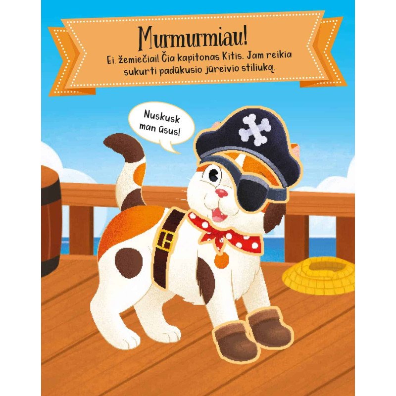 Pašėlę lipdukai. Katinėliai