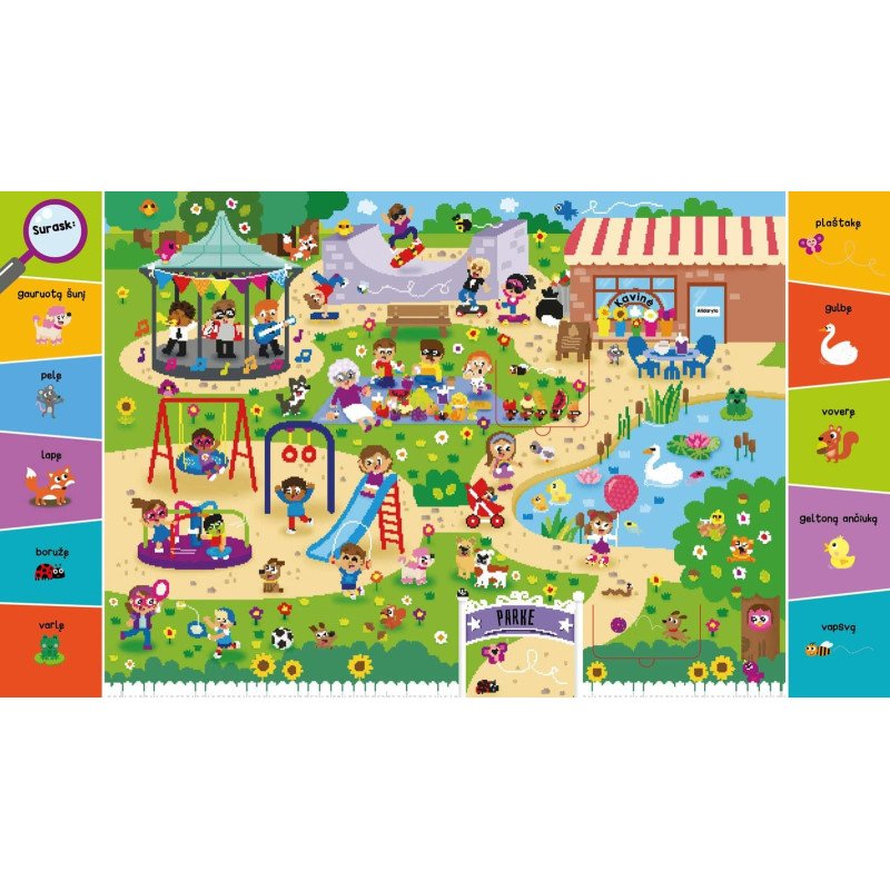 Ieškok ir išmok. Gyvūnai