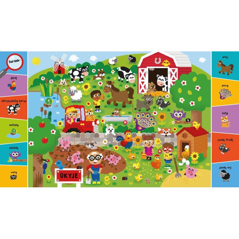 Ieškok ir išmok. Gyvūnai