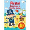 Piratai. Spalvinimo ir lipdukų knyga