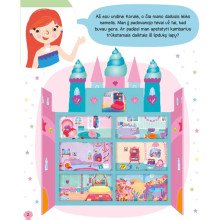 Undinėlės lėlių namas. Lipdukų knyga