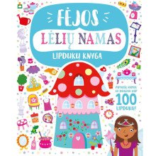 Fėjos lėlių namas. Lipdukų knyga