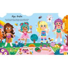 Papuošk fėjas. Lipdukų knyga