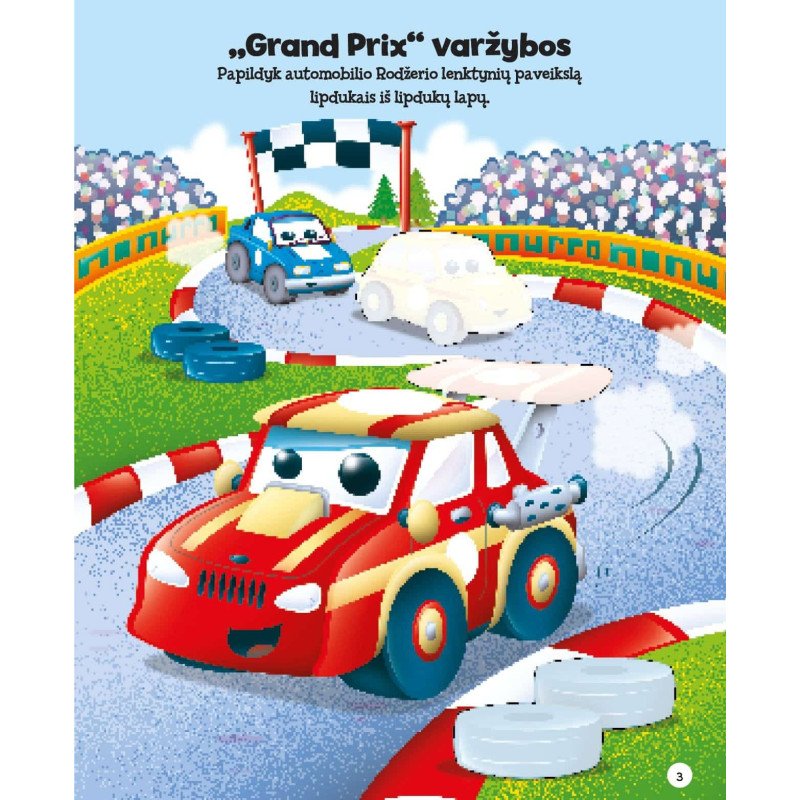 Transporto priemonės. Lipdukų ir veiklos knyga