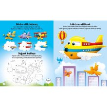 Transporto priemonės. Lipdukų ir veiklos knyga