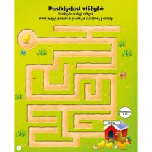 Darbštuolių ūkis. Lipdukų ir veiklos knyga