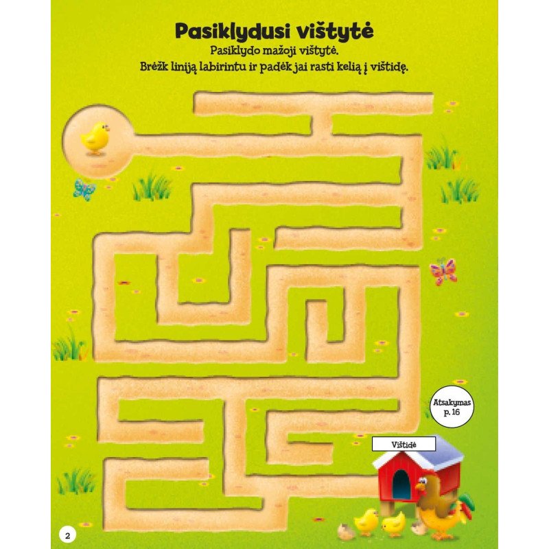 Darbštuolių ūkis. Lipdukų ir veiklos knyga