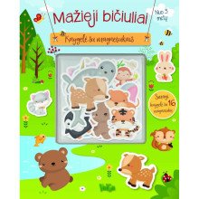 Mažieji bičiuliai. Knygelė su magnetukais