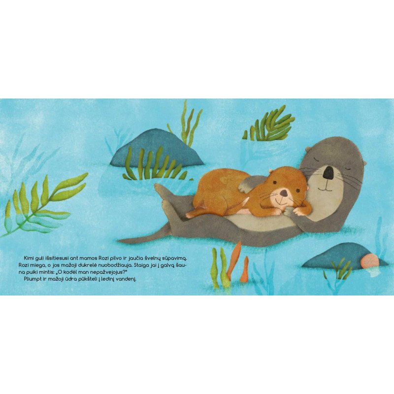 Po vandeniu su ūdra Kimi