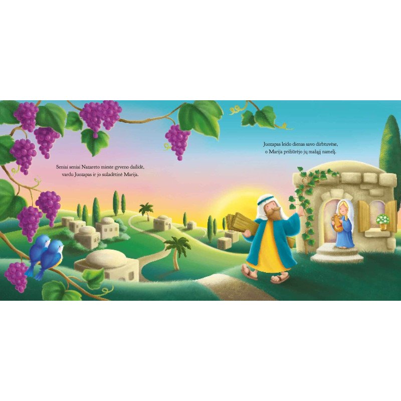 Jėzaus gimimas. Žavi Kalėdų istorija