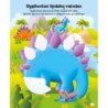 Šaunieji dinozaurai.  Lipdukų ir veiklos knyga