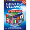 Pasaulio šalių vėliavos. Lipdukų knyga