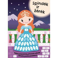 Princesės. Lipdukų mozaika