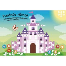 Princesės. Lipdukų mozaika