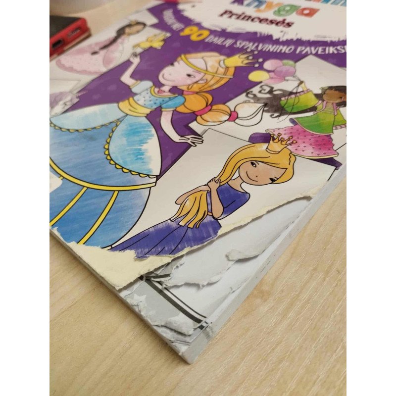 Didžioji spalvinimo knyga. Princesės