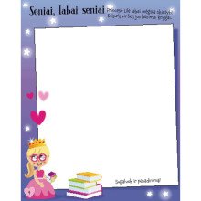 Mano žerinti princesė. Knyga su lipdukais