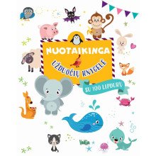 Nuotaikinga užduočių knygelė (su 100 lipdukų)
